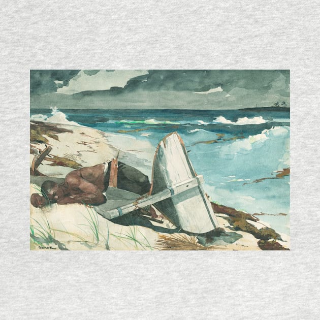 After the Hurricane, Bahamas by Winslow Homer by Classic Art Stall